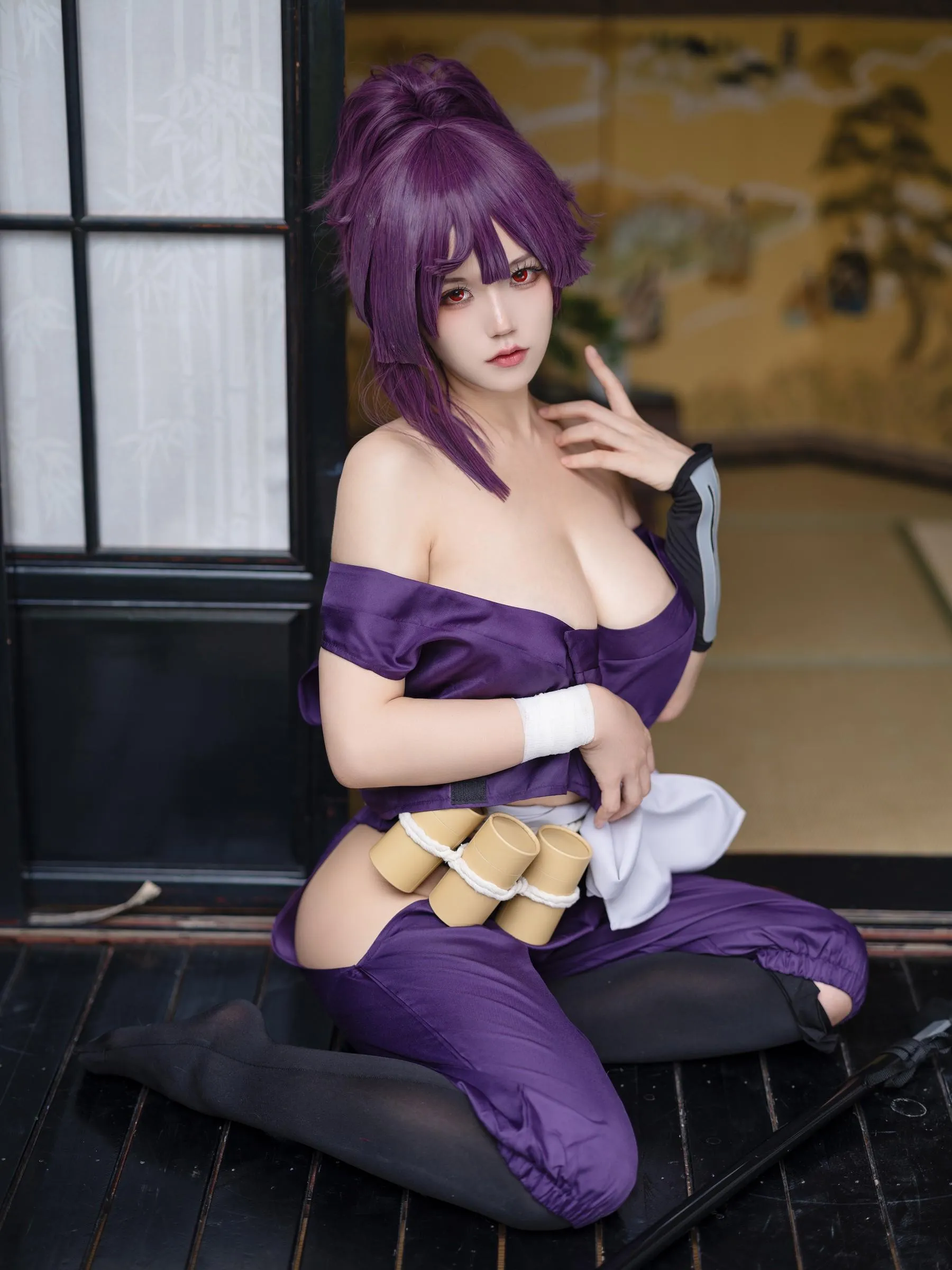 小仓千代w – NO.56 Yuzuriha Jigokuraku 地獄楽 杠 [26P]插图8